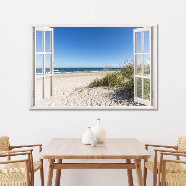 Leinwandbilder mit Fensterblick – Natur & Panorama | Dekoli
