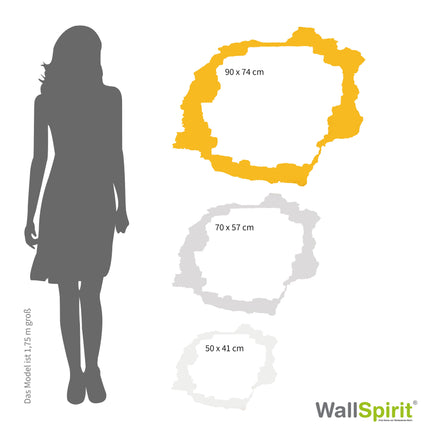 Wandtattoo - Wanddurchbruch<br/>"Rajasaurus"