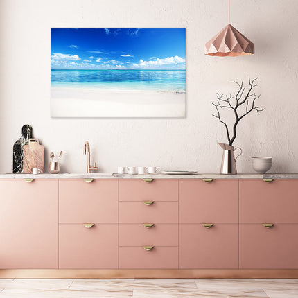 Leinwandbild "Strand und Meer"