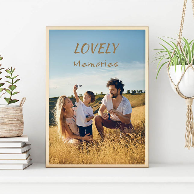 Tolles Geschenk und Dekoration, individuelle Fotogeschenke mit Text personalisiert. Design online auf dekoli.de