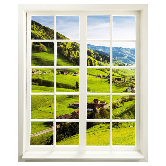 Wandtattoo - Fensterblick "Schwarzwald" - Hauptansicht